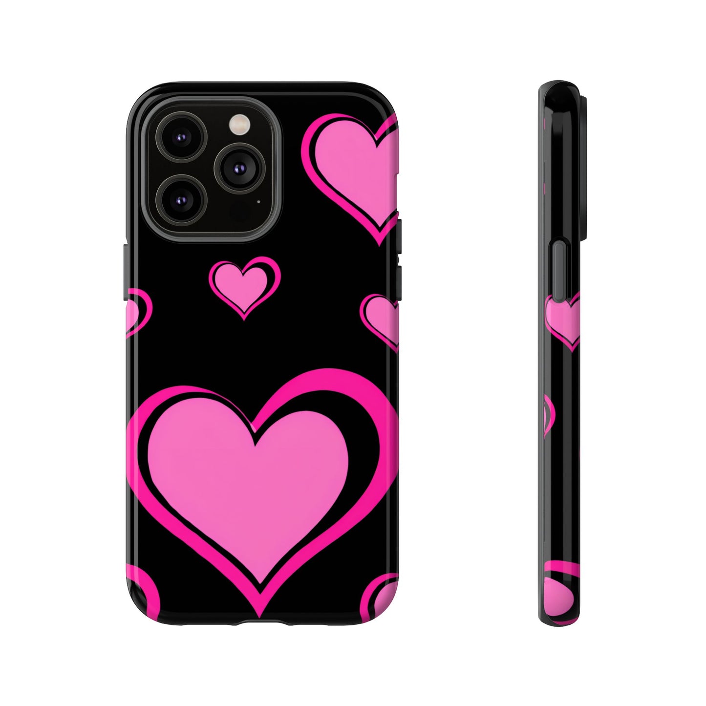 Pink Heart Tough Cases