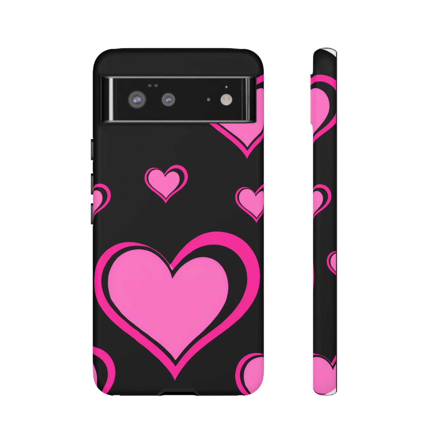 Pink Heart Tough Cases