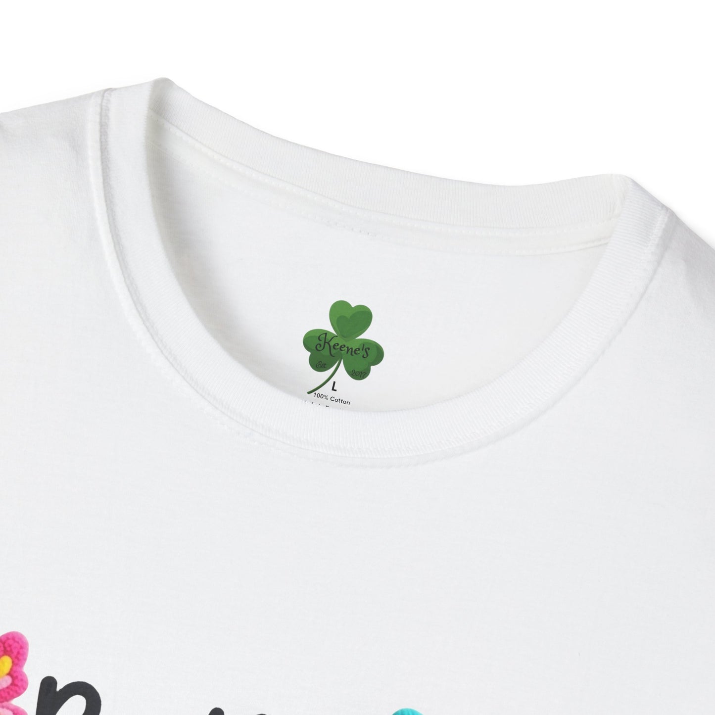 Be the Reason Someone Smiles Today T-Shirt — Colorful Butterfly & Floral Positive Quote Tee