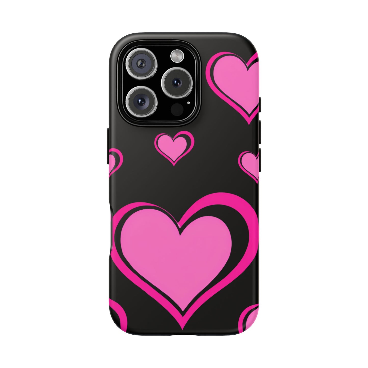 Pink Heart Tough Cases