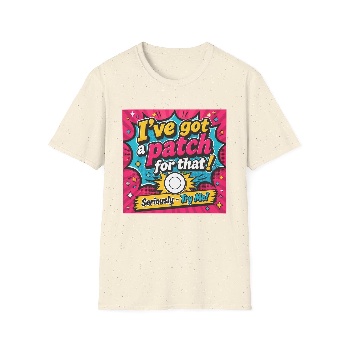 I've Got a Patch for That T-Shirt — Funny Retro Comic Graphic Tee
