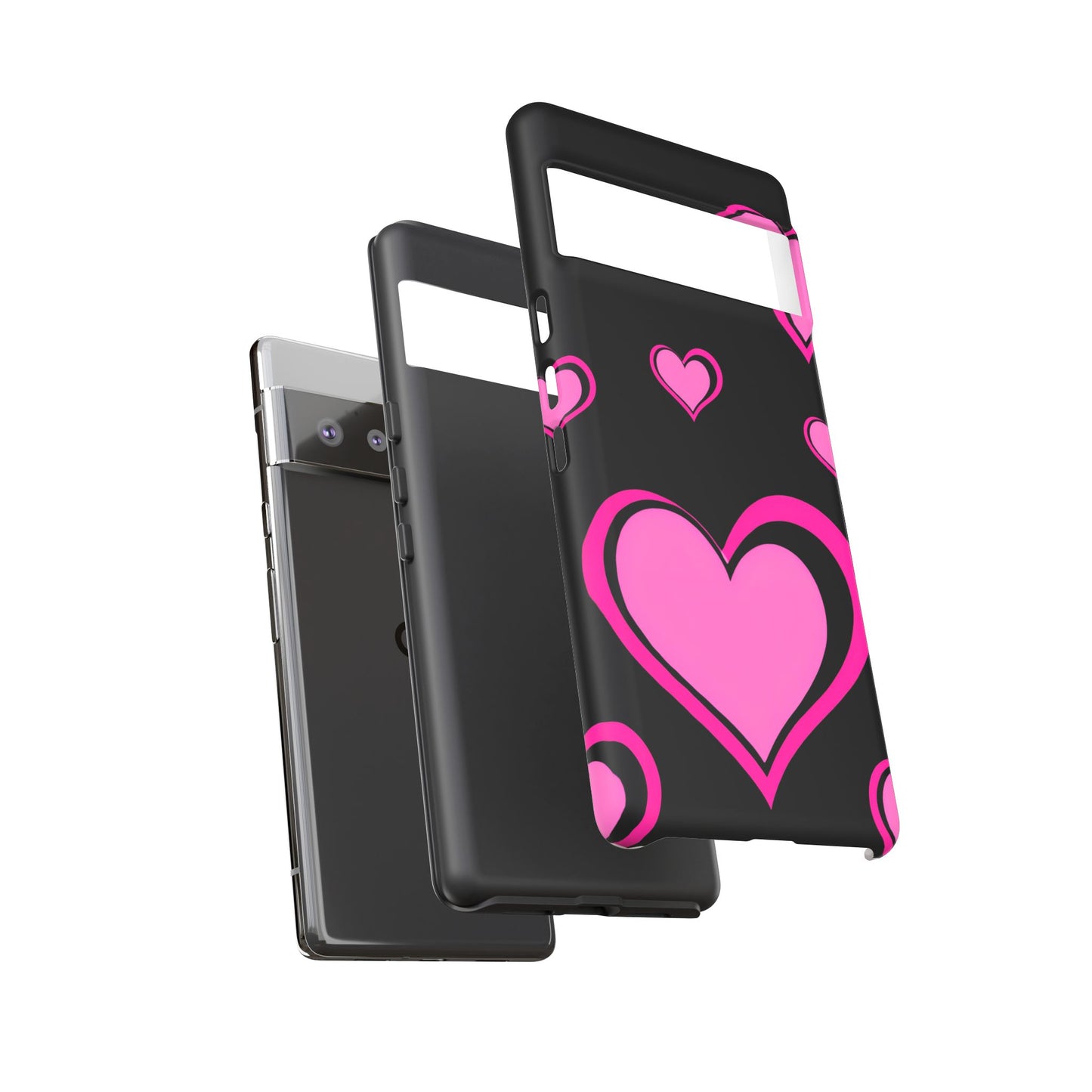 Pink Heart Tough Cases