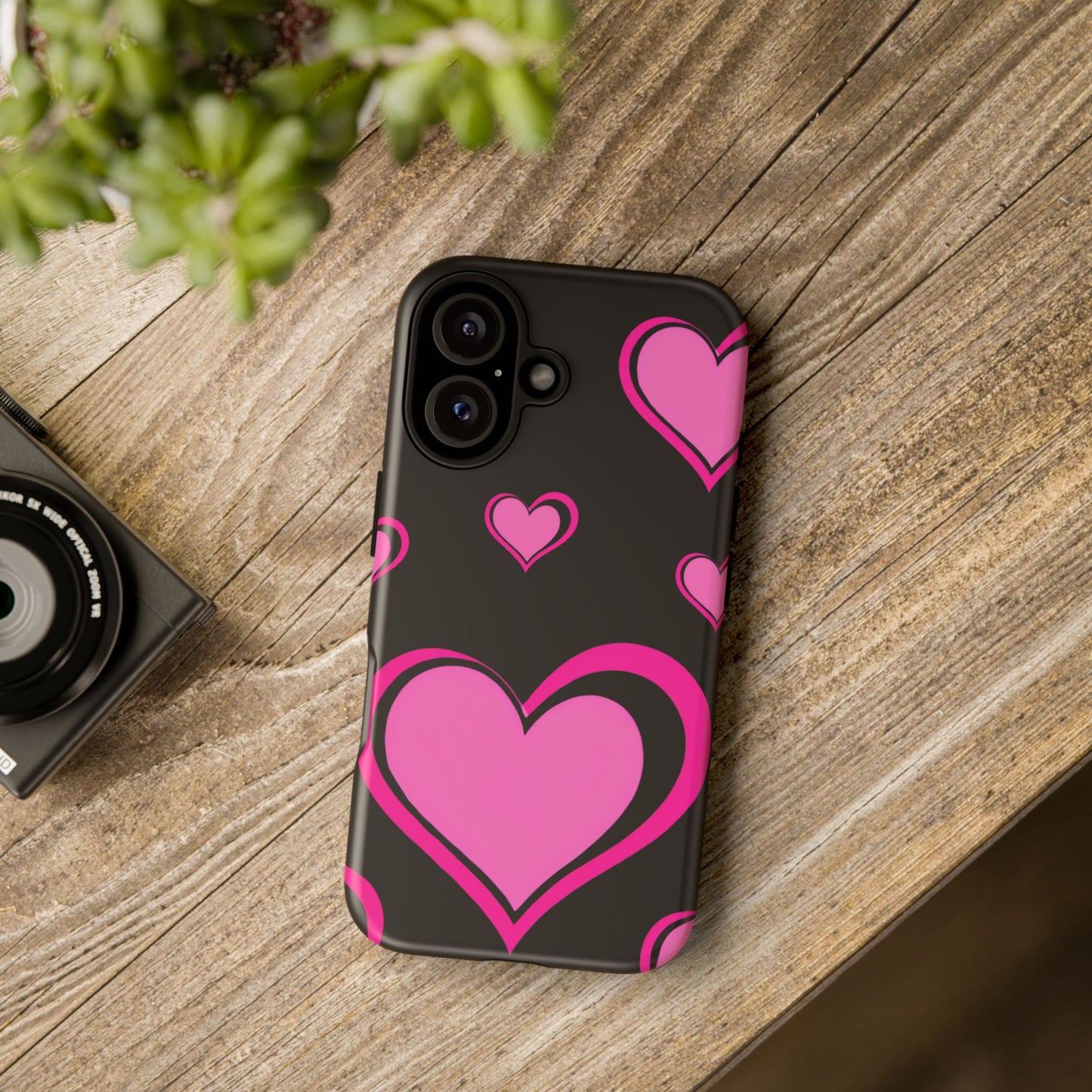 Pink Heart Tough Cases