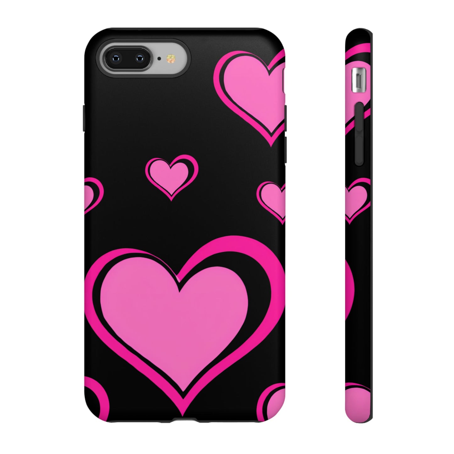 Pink Heart Tough Cases