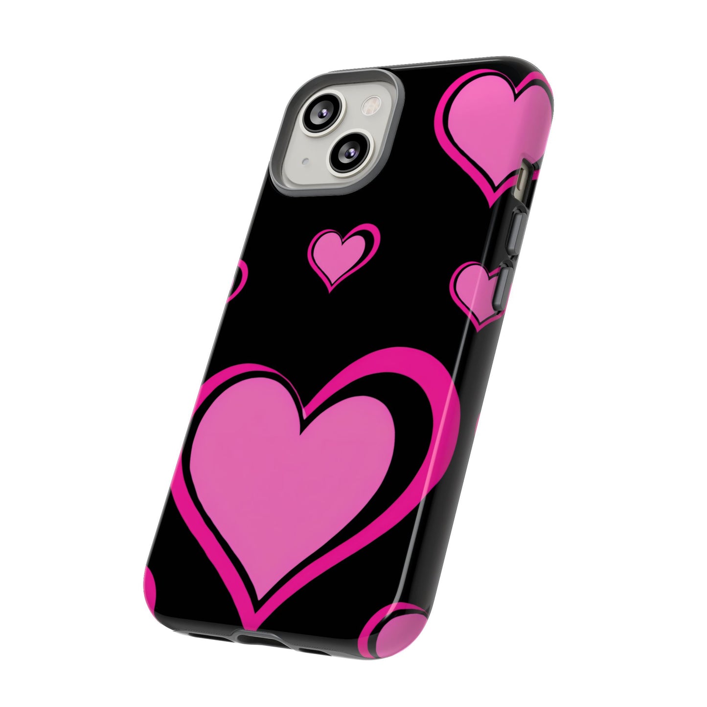 Pink Heart Tough Cases