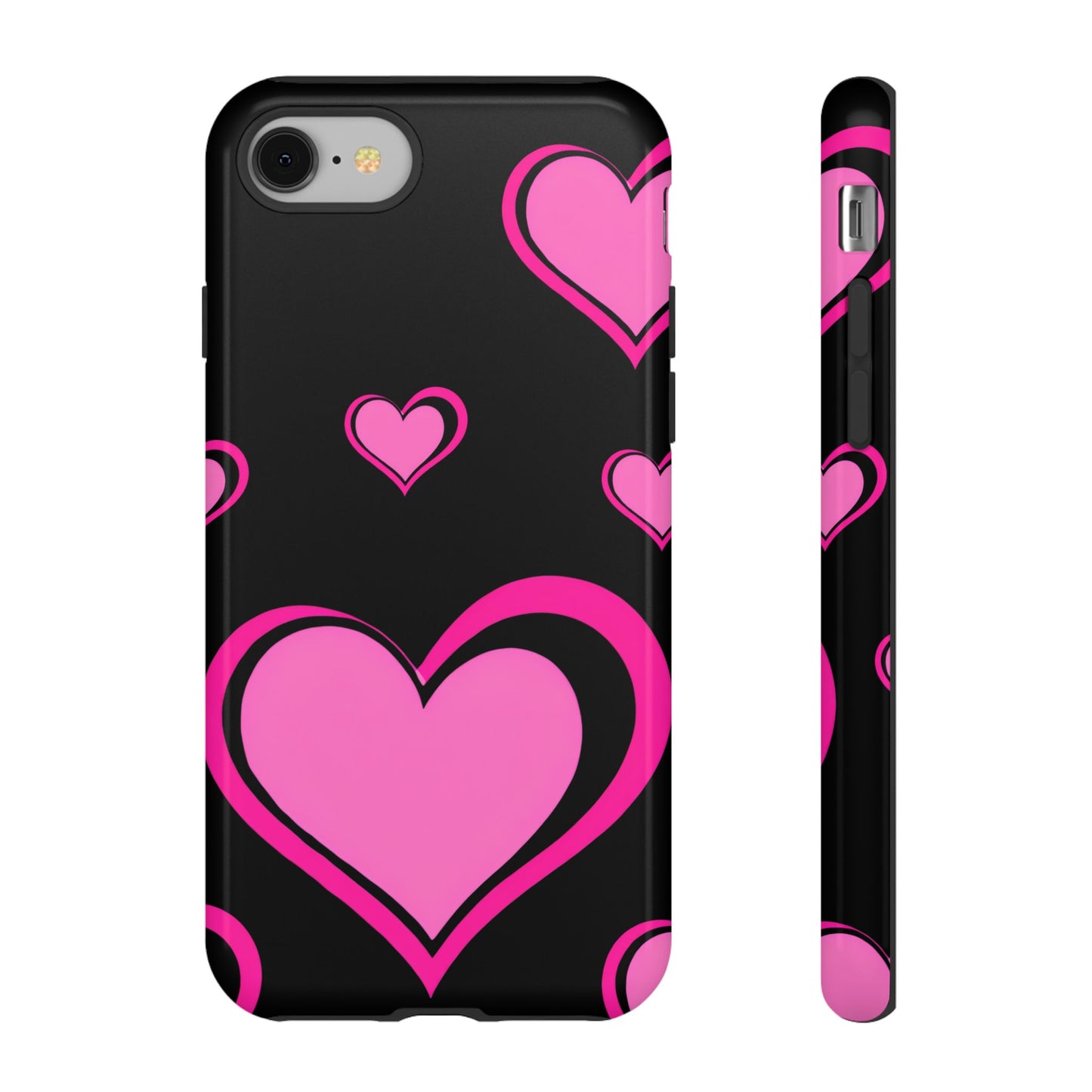 Pink Heart Tough Cases