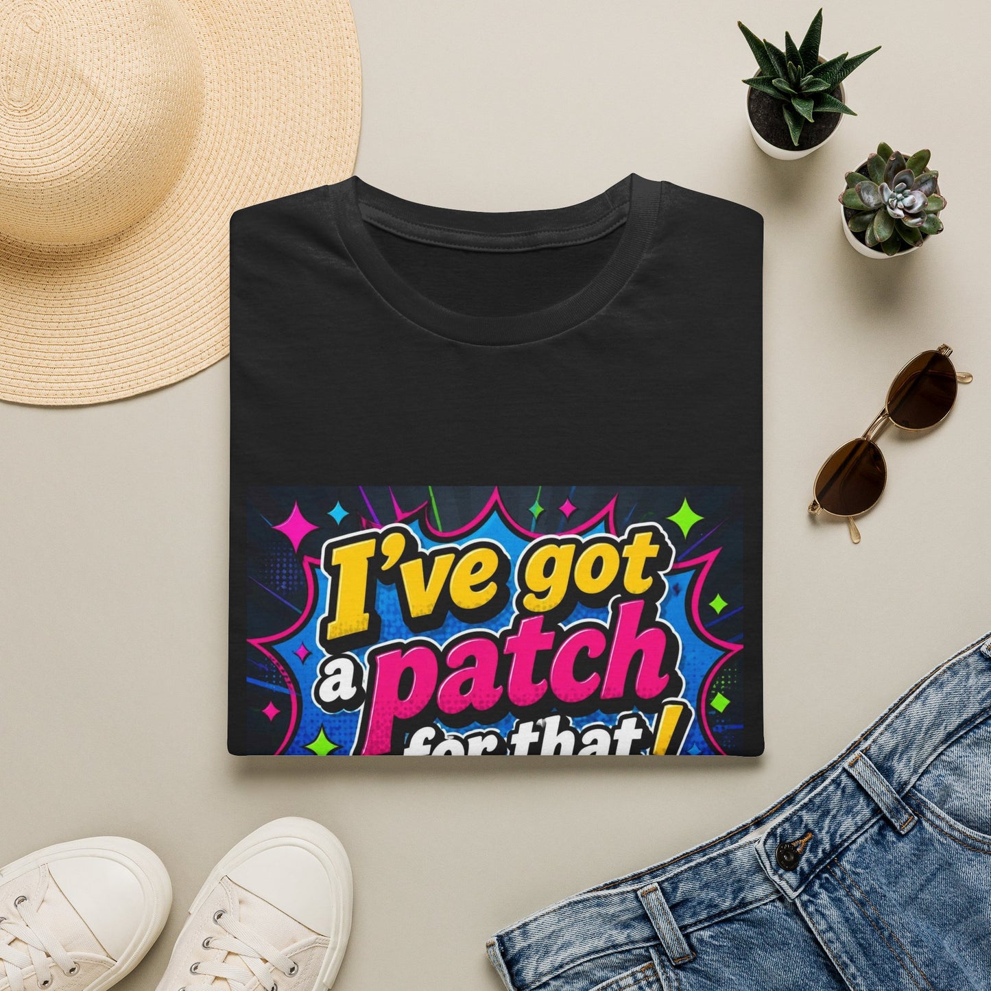 I've Got a Patch for That T-Shirt — Funny Novelty Graphic Tee