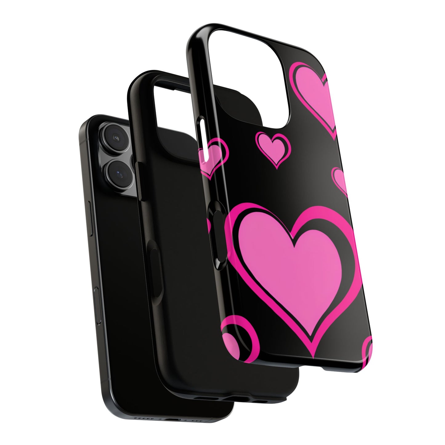 Pink Heart Tough Cases