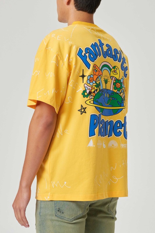FANTASTIC PLANET CHENILLE PATCH TEE