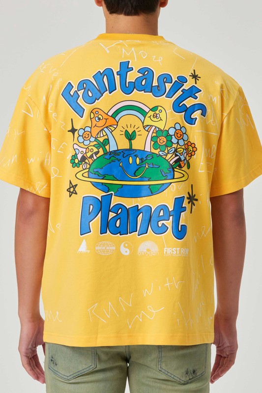 FANTASTIC PLANET CHENILLE PATCH TEE