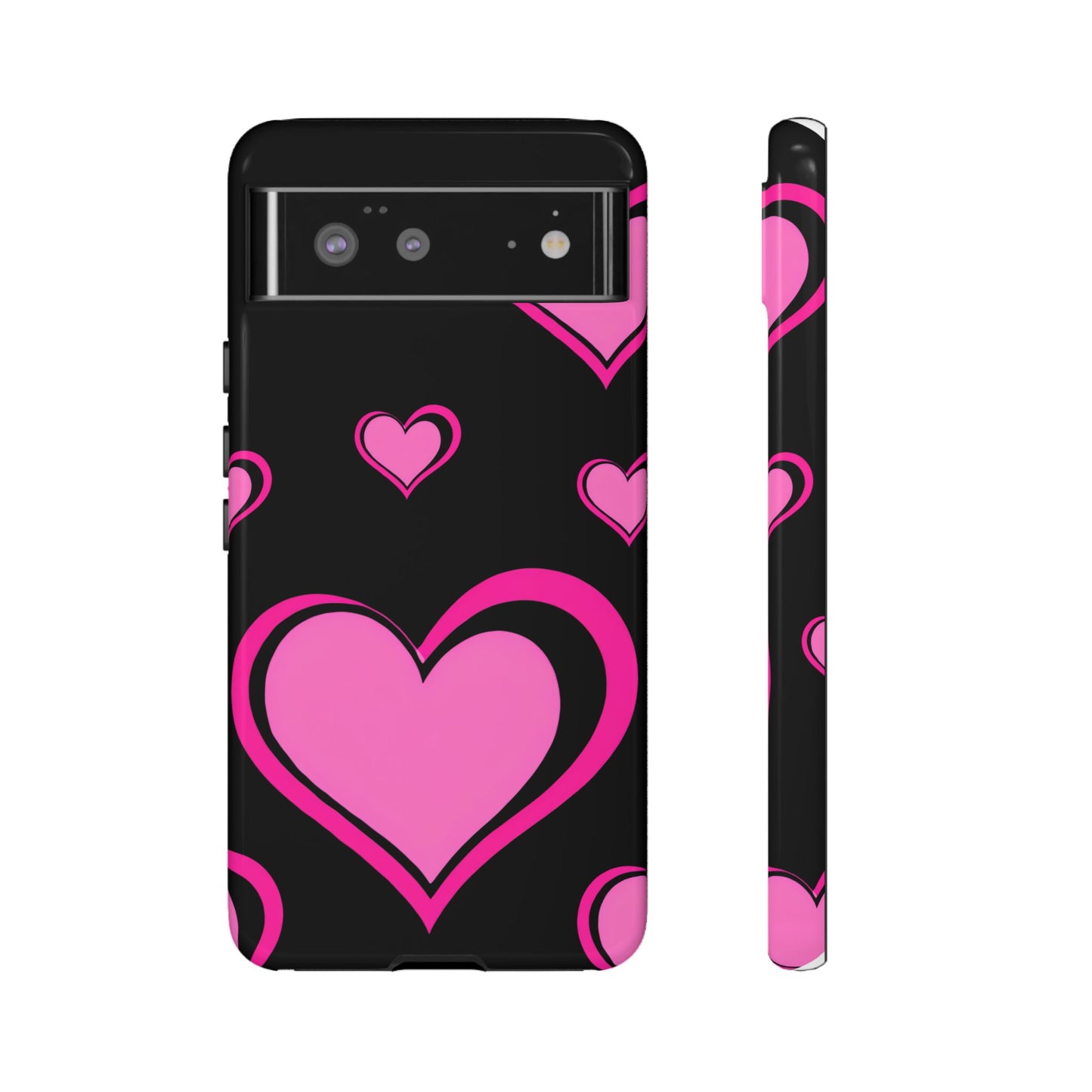 Pink Heart Tough Cases