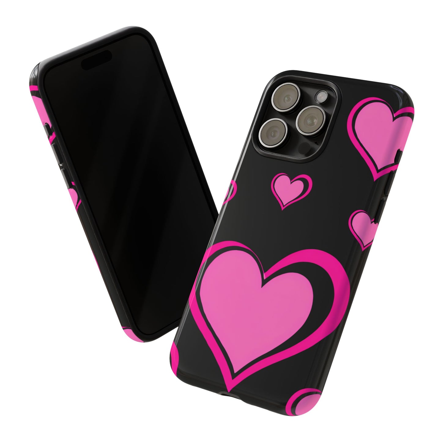 Pink Heart Tough Cases