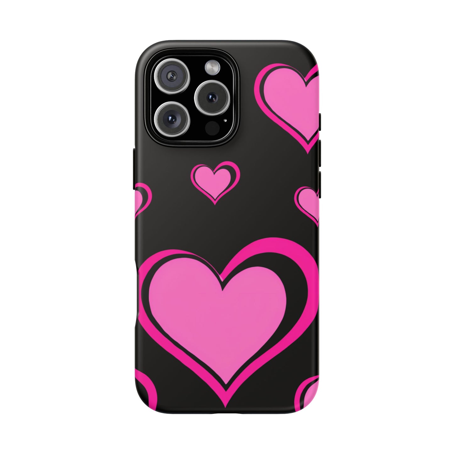 Pink Heart Tough Cases