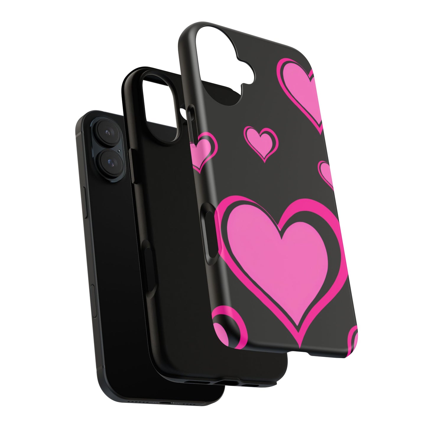 Pink Heart Tough Cases