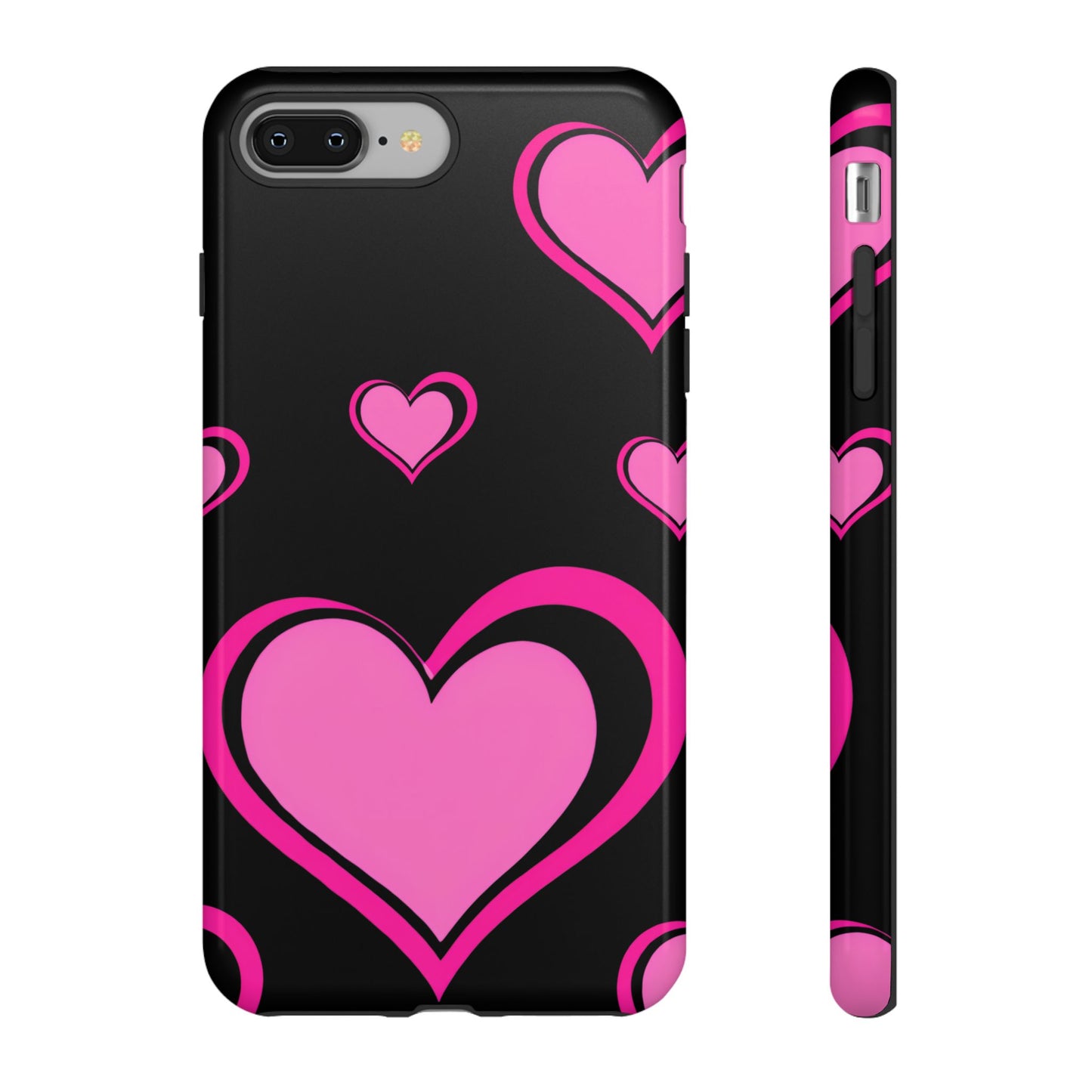 Pink Heart Tough Cases