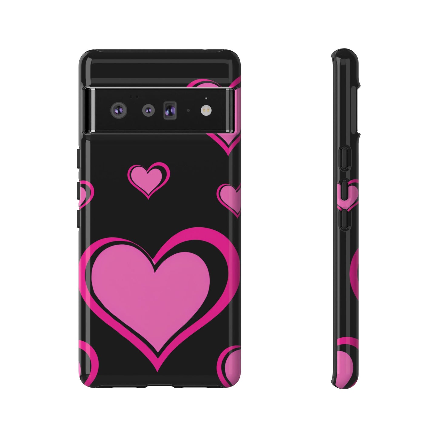 Pink Heart Tough Cases