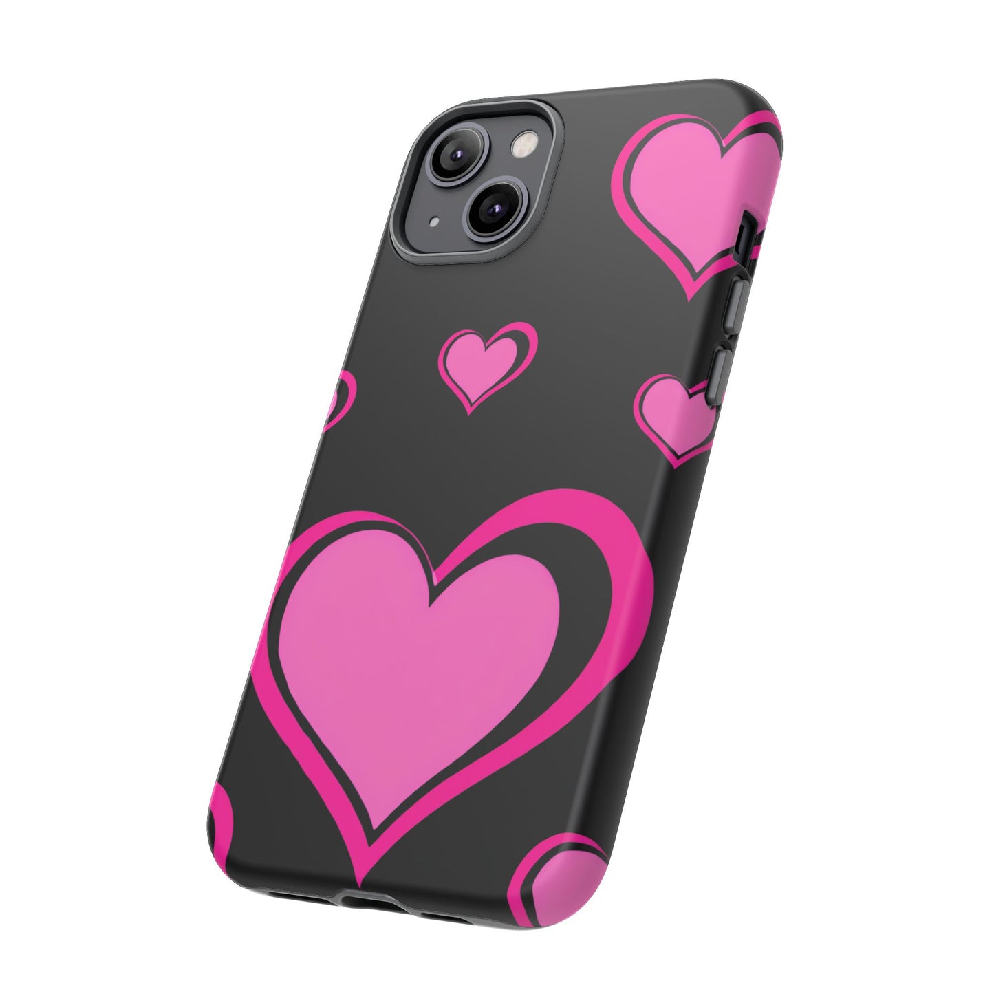 Pink Heart Tough Cases