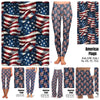 American Flags capris, joggers, jogger shorts and skorts with pockets