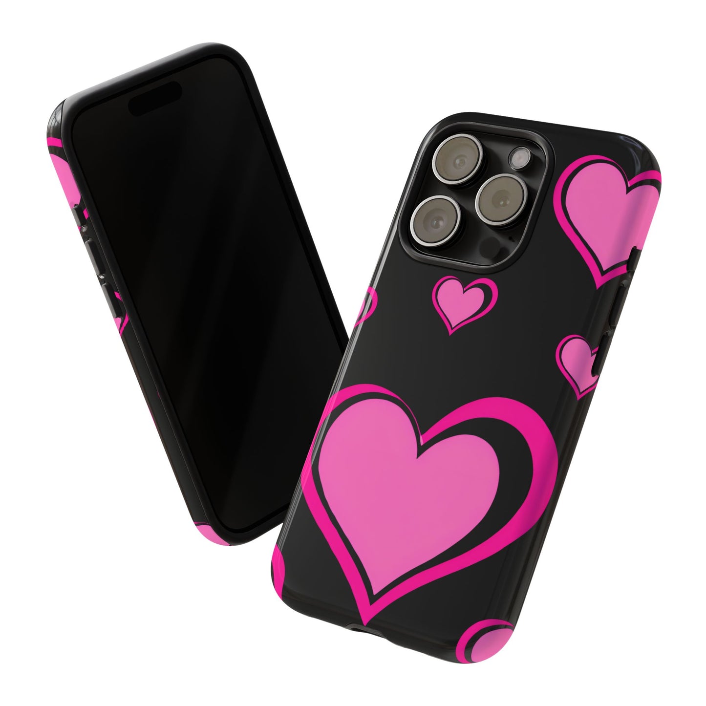 Pink Heart Tough Cases