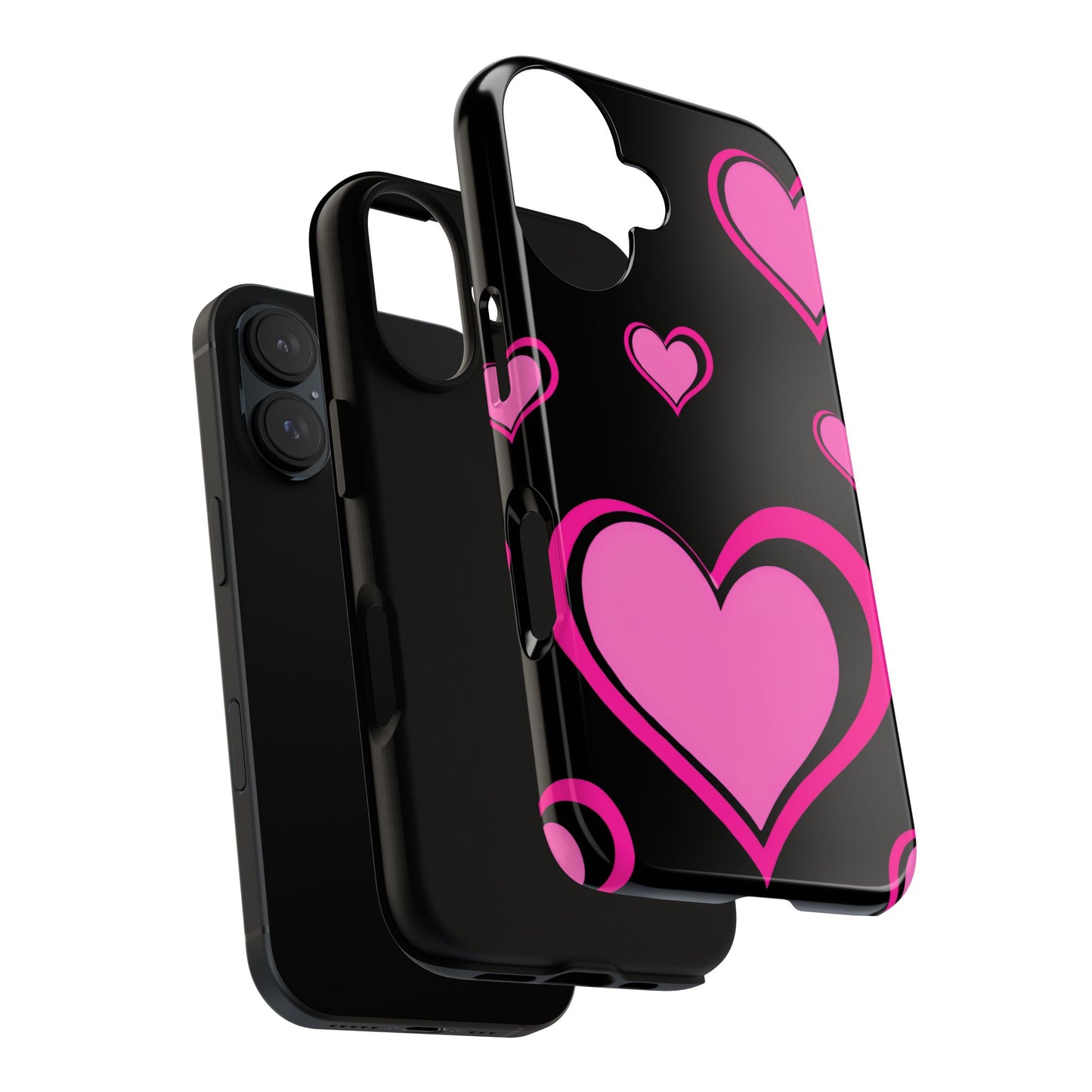 Pink Heart Tough Cases