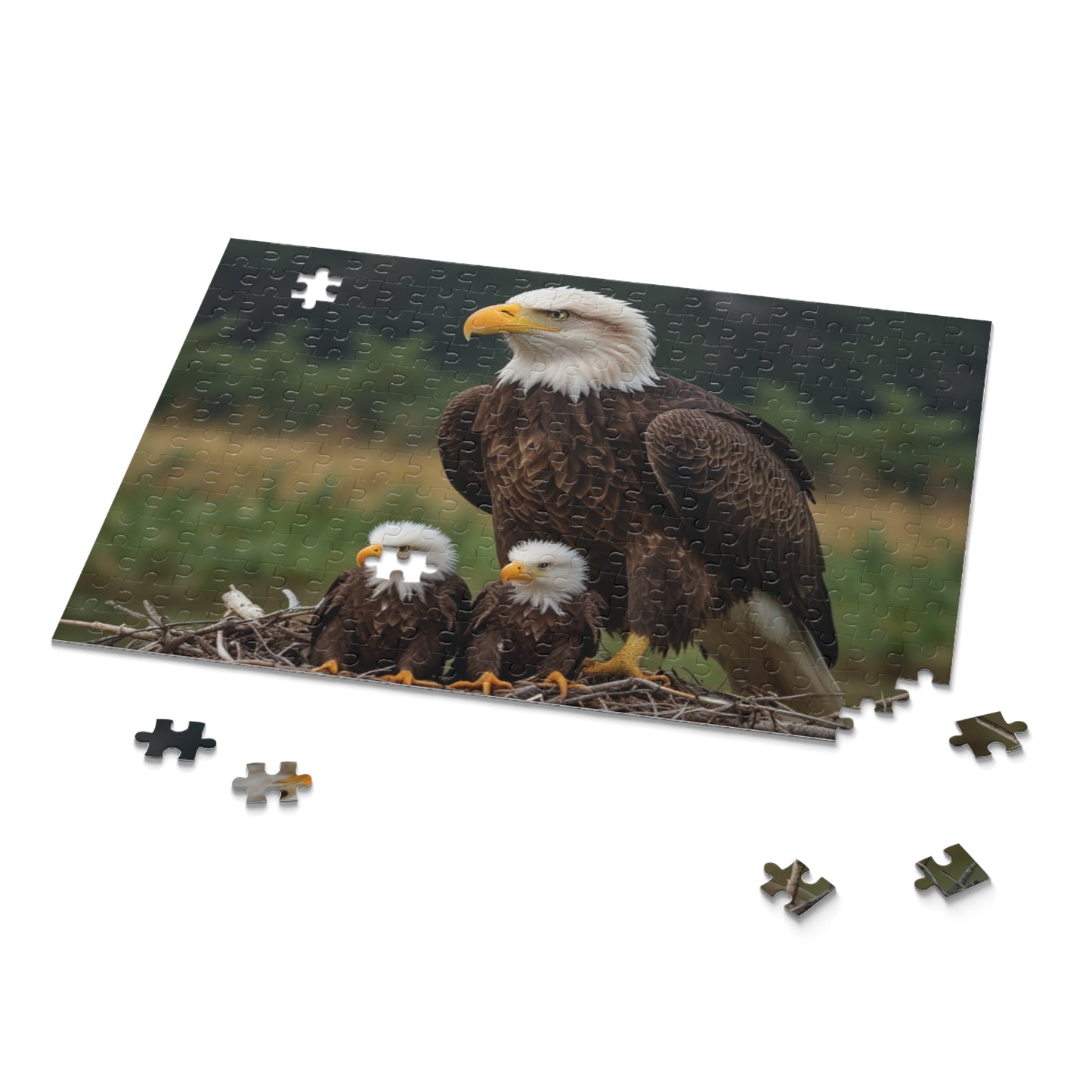 Eagle and Eaglets Puzzle (120, 252, 500-Piece)