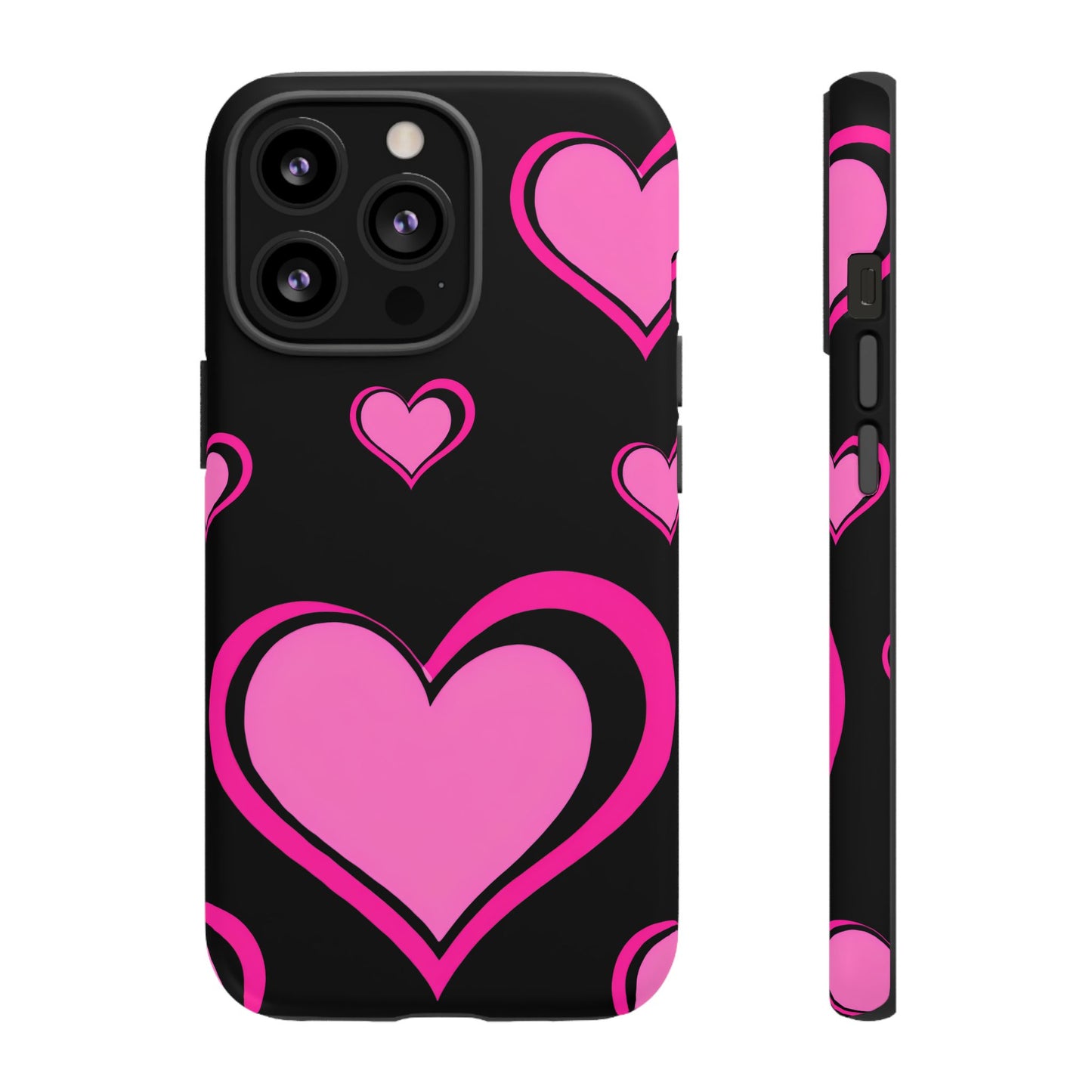 Pink Heart Tough Cases