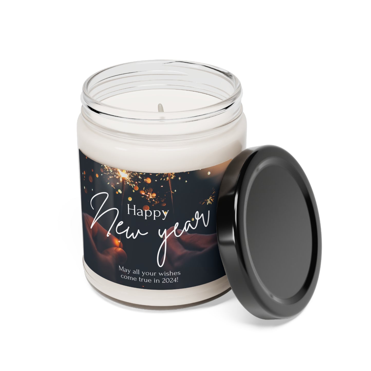 Happy New Year Scented Soy Candle, 9oz