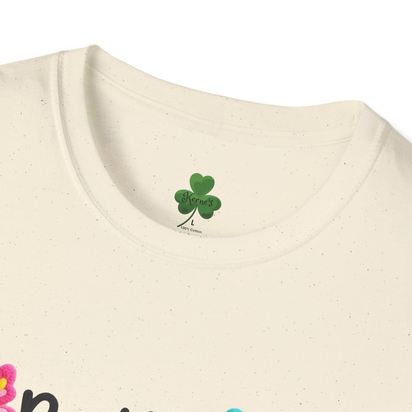 Be the Reason Someone Smiles Today T-Shirt — Colorful Butterfly & Floral Positive Quote Tee