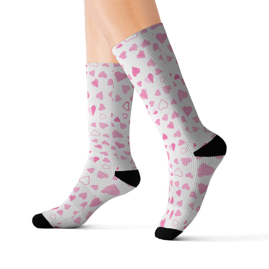 Heart Socks, Groom and Bridal Gifts, Men and Women Love Presents