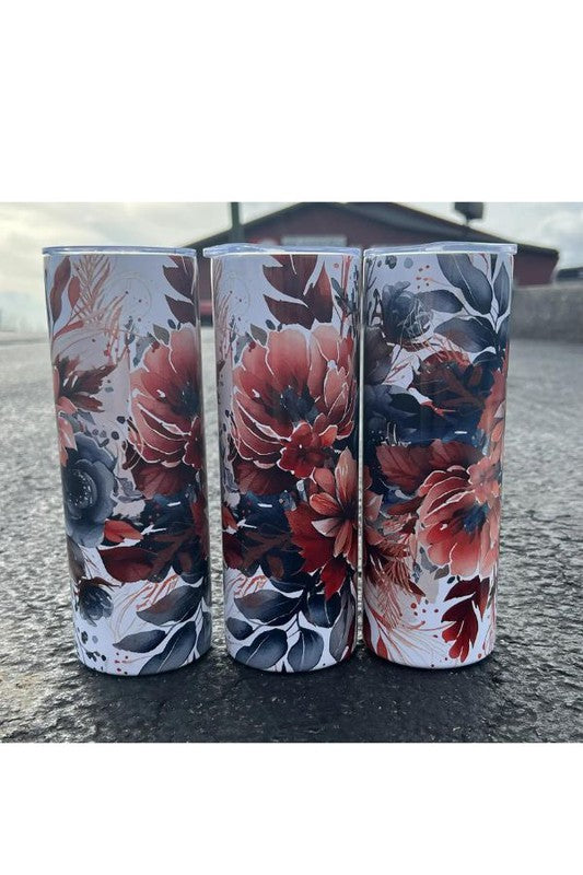 Floral Boho Tumbler