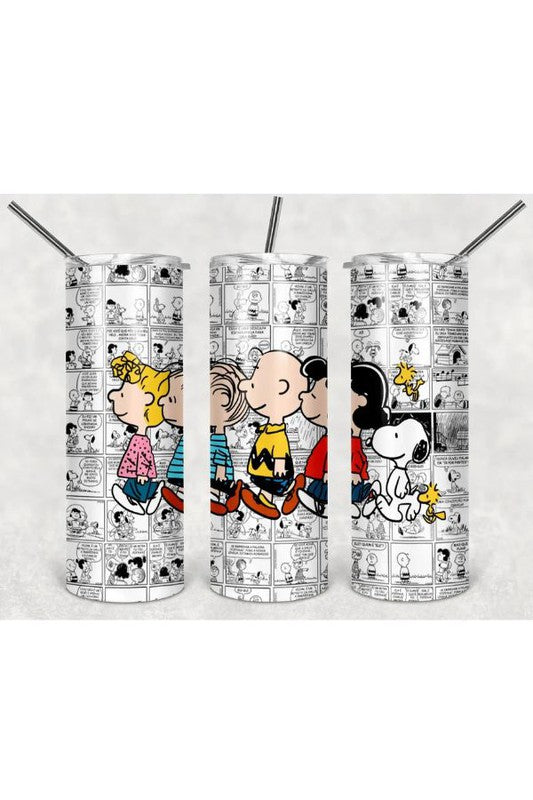 Cartoon Comic Tumbler