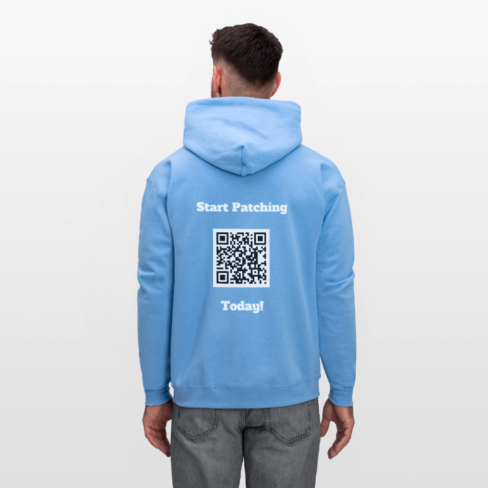 Are you into your health? - Men's Hoodie - carolina blue
