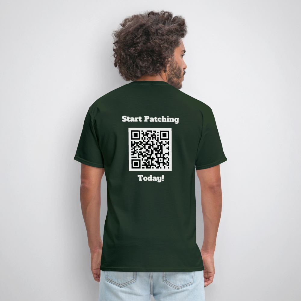 Are you into your health? Unisex T-Shirt | GILDAN 5000 - forest green