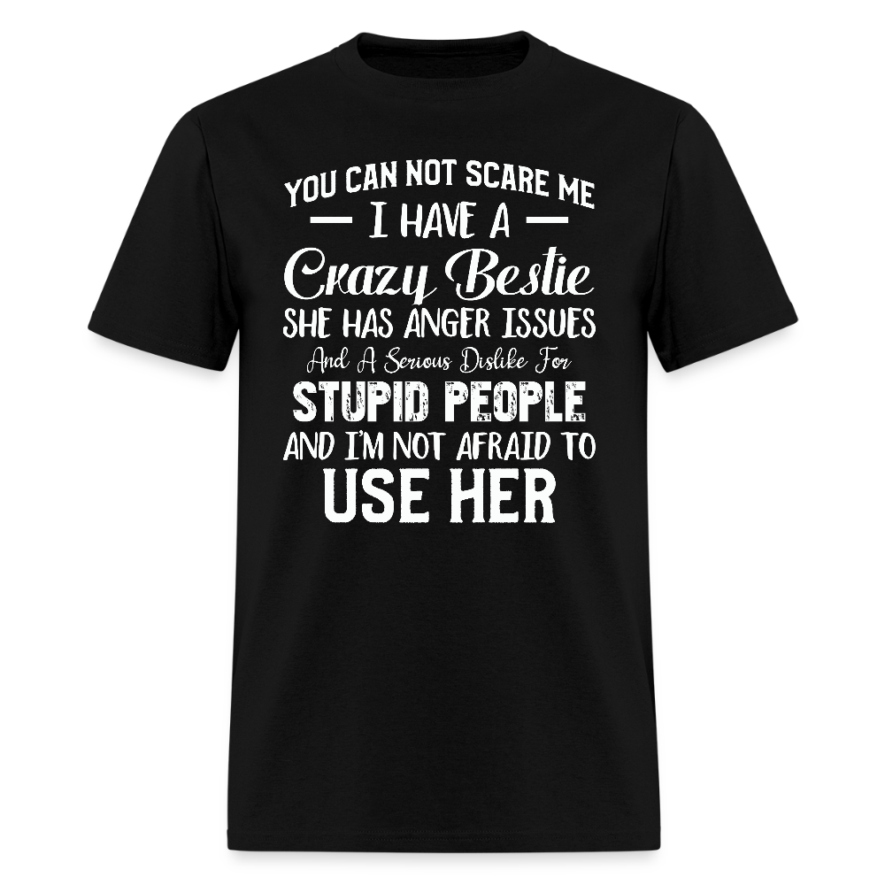 Crazy Bestie 3 T-Shirt - black