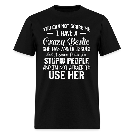 Crazy Bestie 3 T-Shirt - black