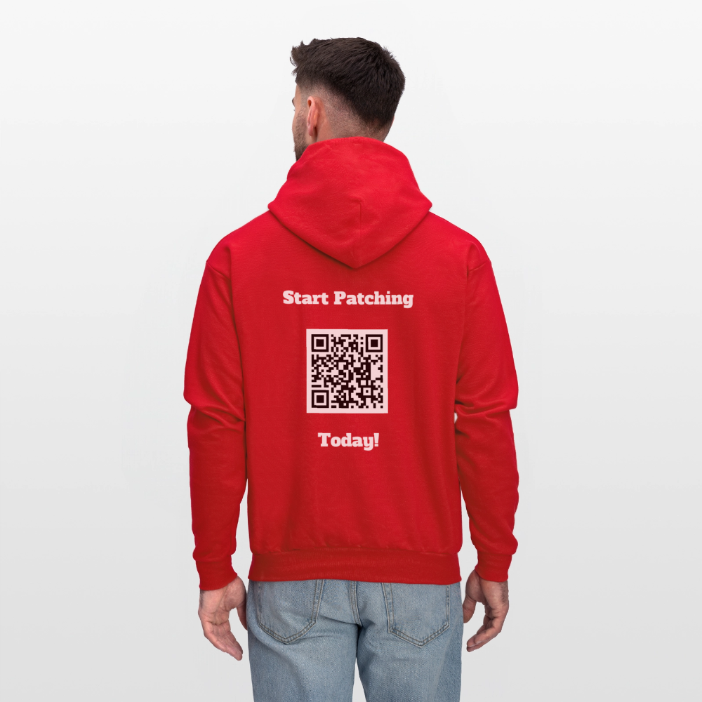 Are you into your health? - Men's Hoodie - red
