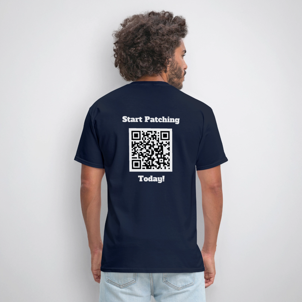 Are you into your health? Unisex T-Shirt | GILDAN 5000 - navy