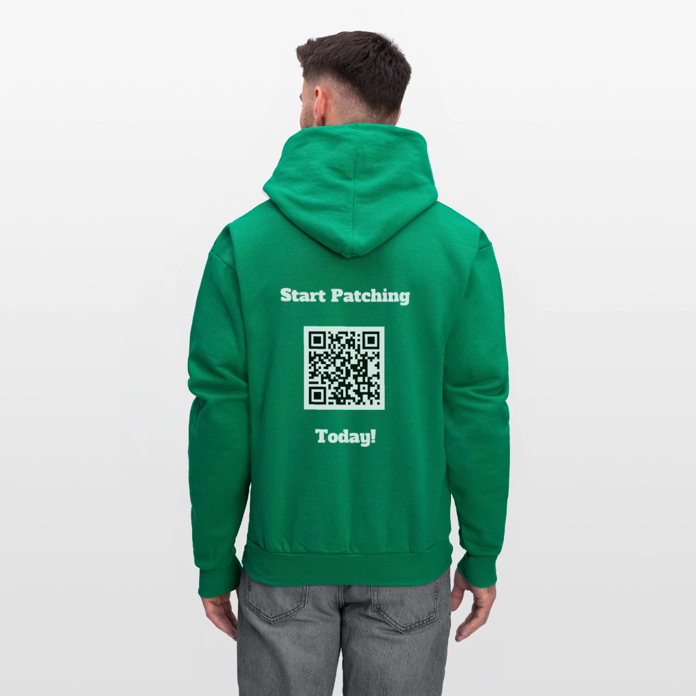 Are you into your health? - Men's Hoodie - kelly green