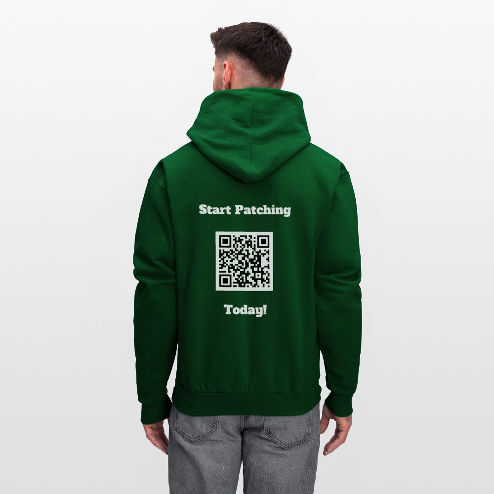 Are you into your health? - Men's Hoodie - forest green