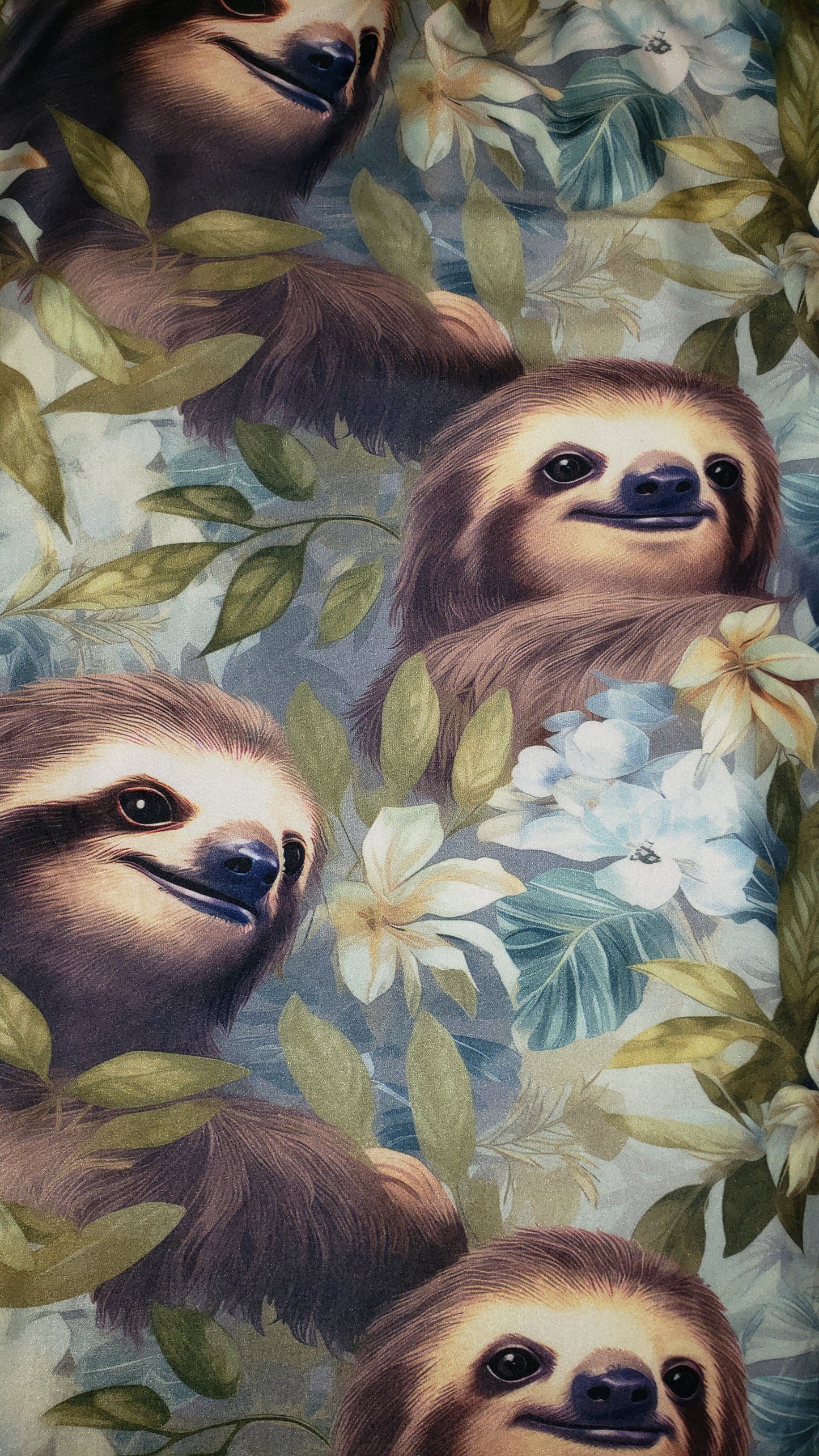 Sloths garden joggers with pockets