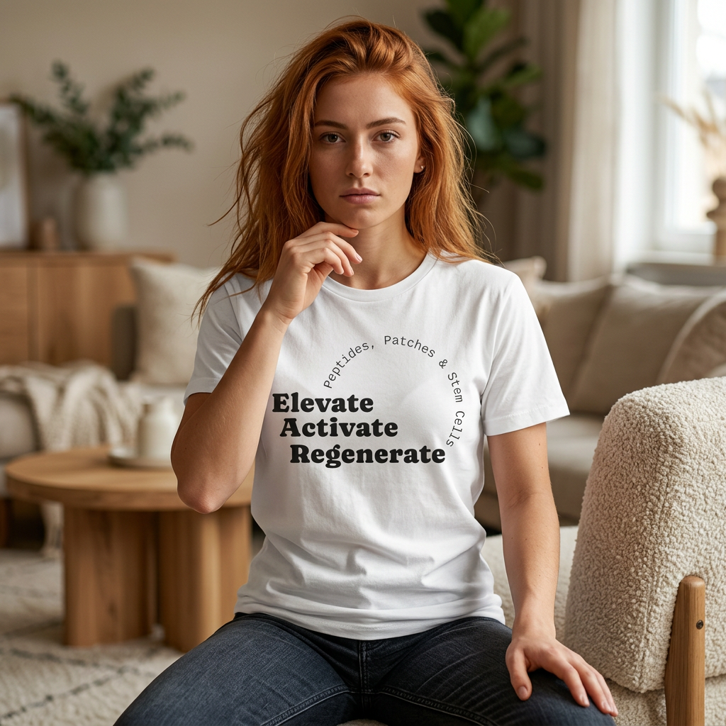 Elevate Activate Regenerate Tee — "Have You Been Patched?" Wellness T‑Shirt