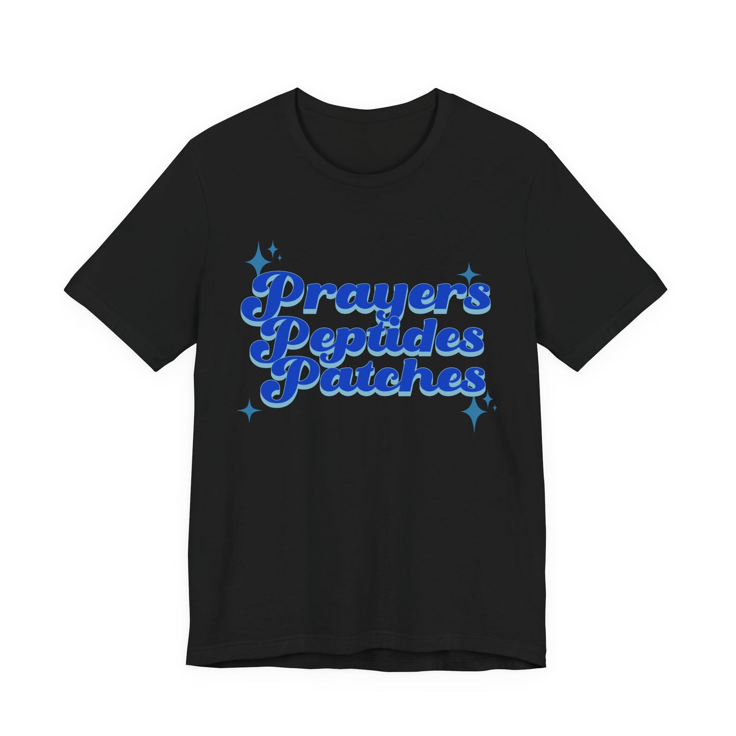 Prayers Peptides Patches Tee