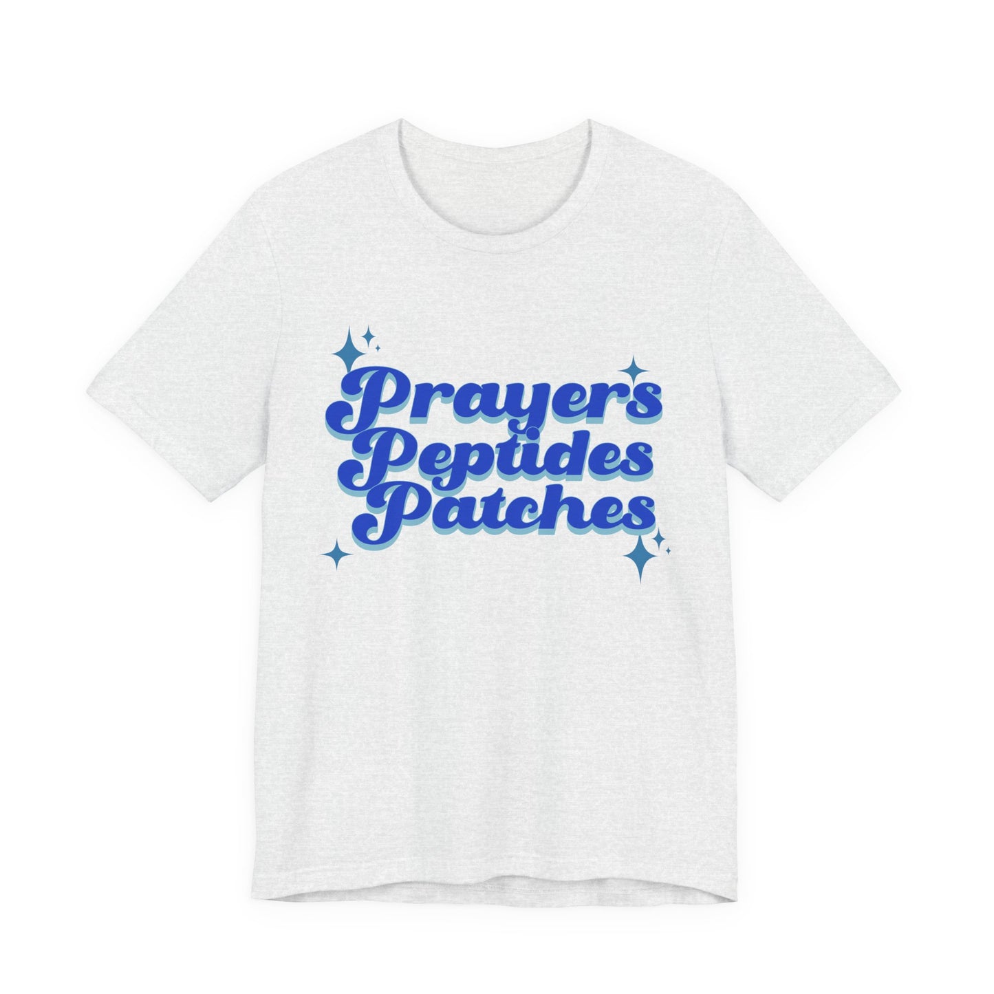Prayers Peptides Patches Tee