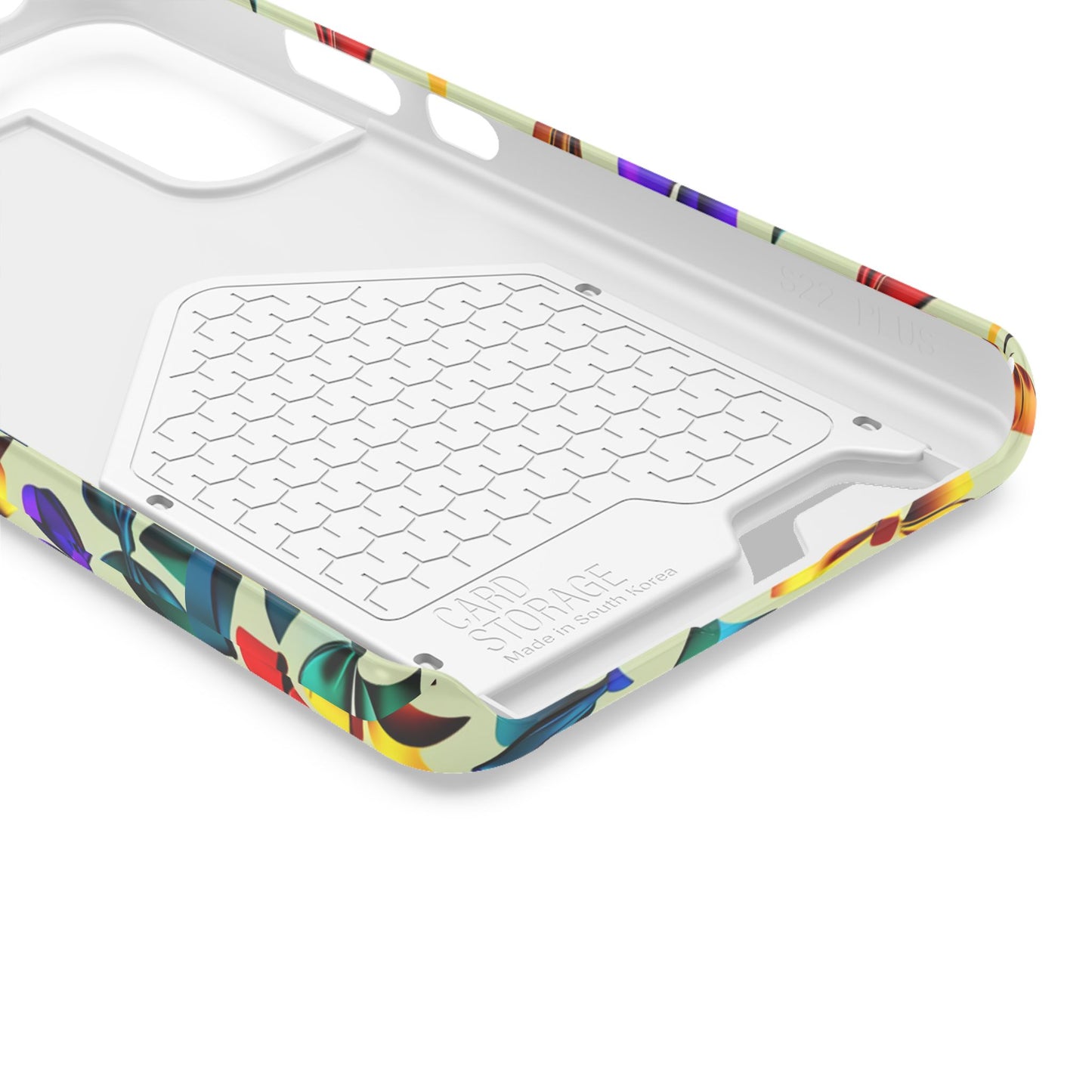 Colorful Bow Pattern Phone Card Case — Slim Wallet Phone Case