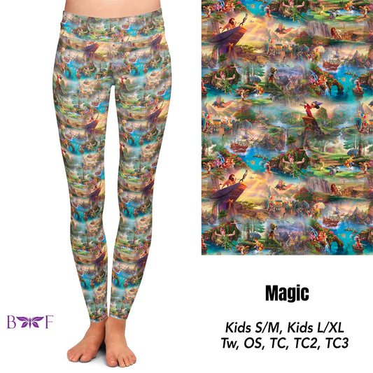 Magic Leggings ,Capris and shorts with pockets