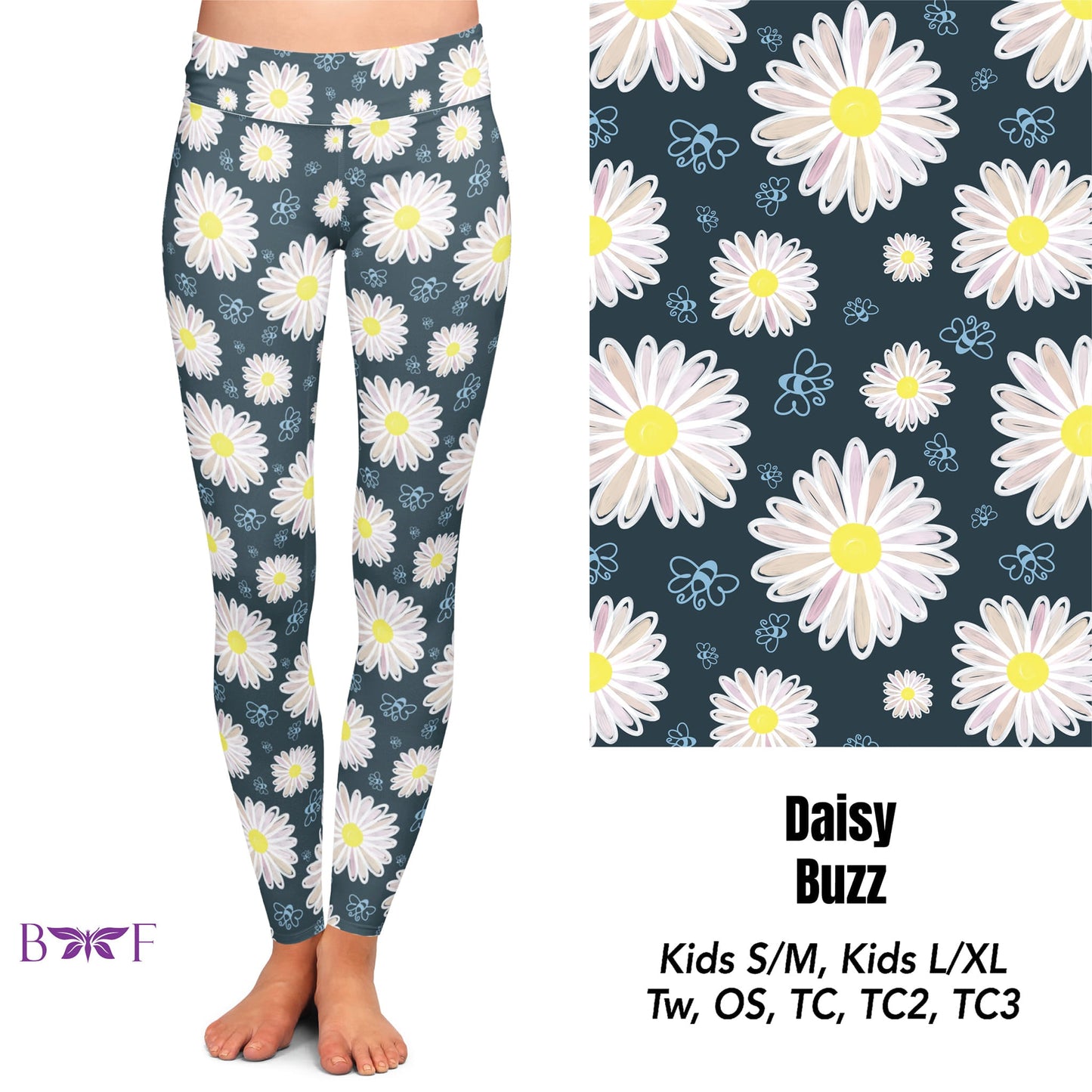 Daisy Buzz Capris, shorts and 7" jogger shorts