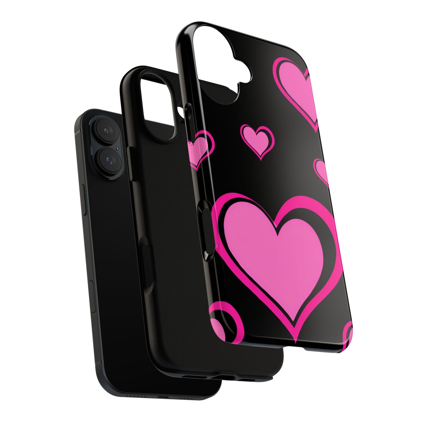 Pink Heart Tough Cases