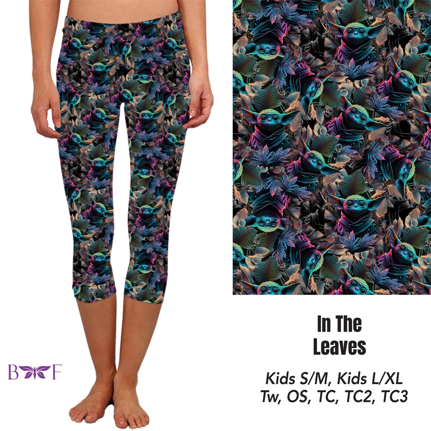 In The Leaves Capris, Capri Jogger