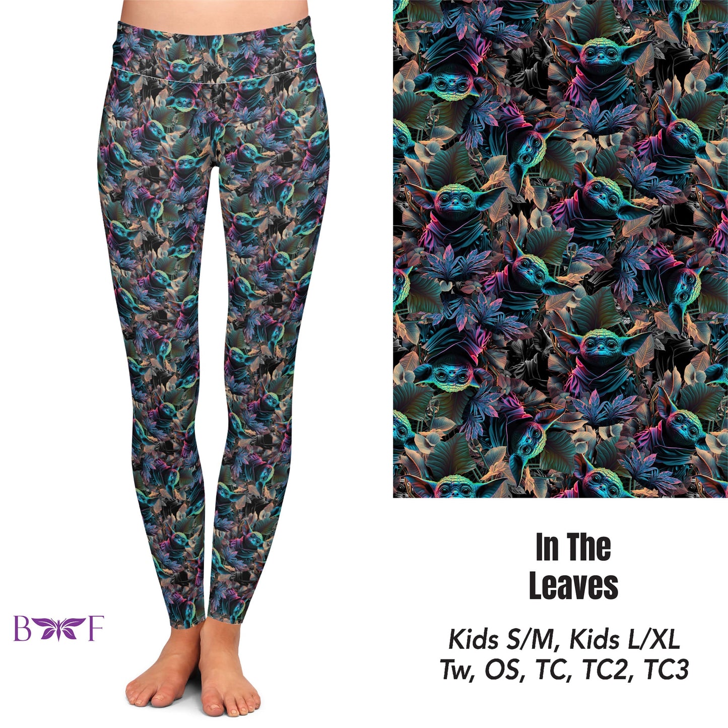 In The Leaves Capris, Capri Jogger