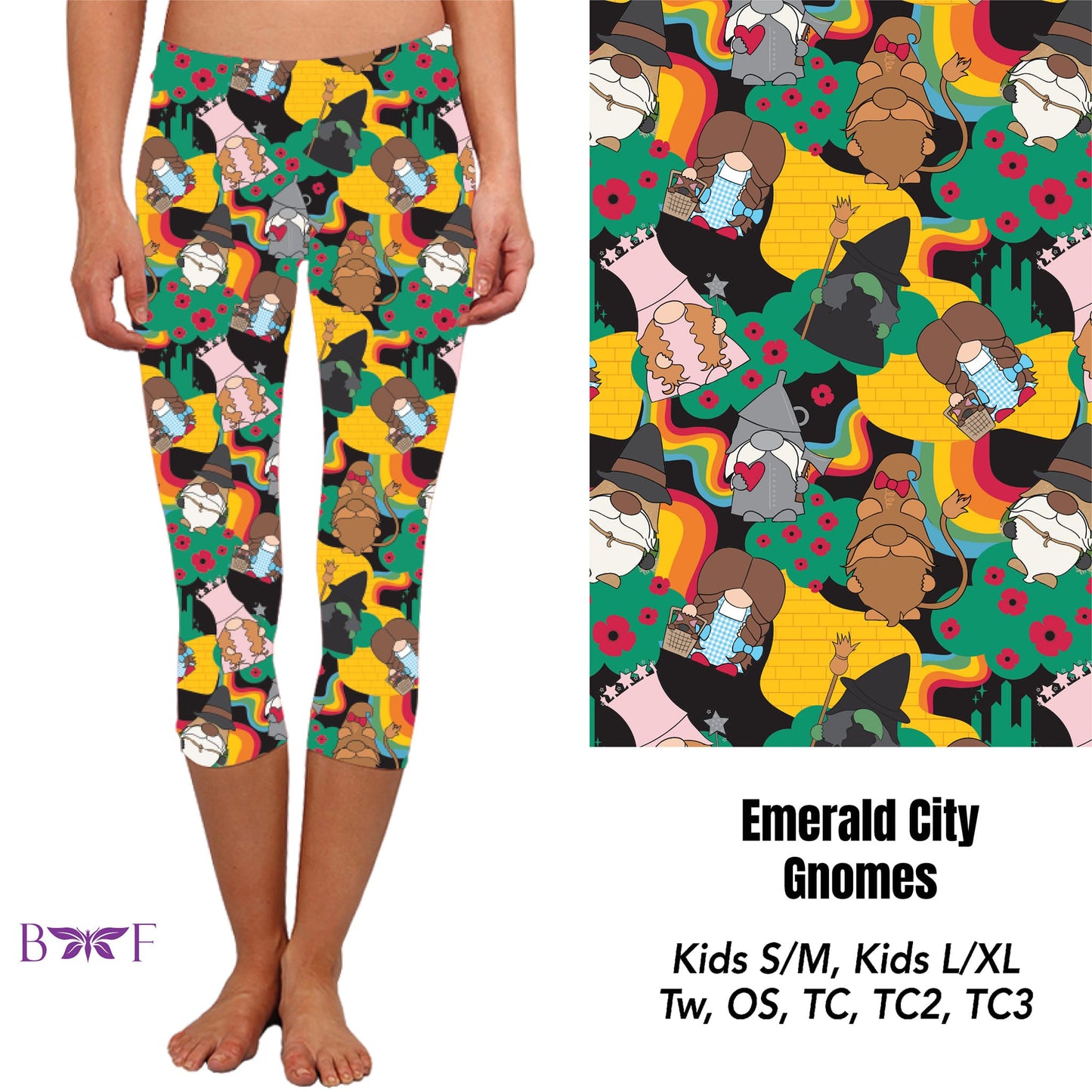 Emerald City Gnomes Leggings with pockets